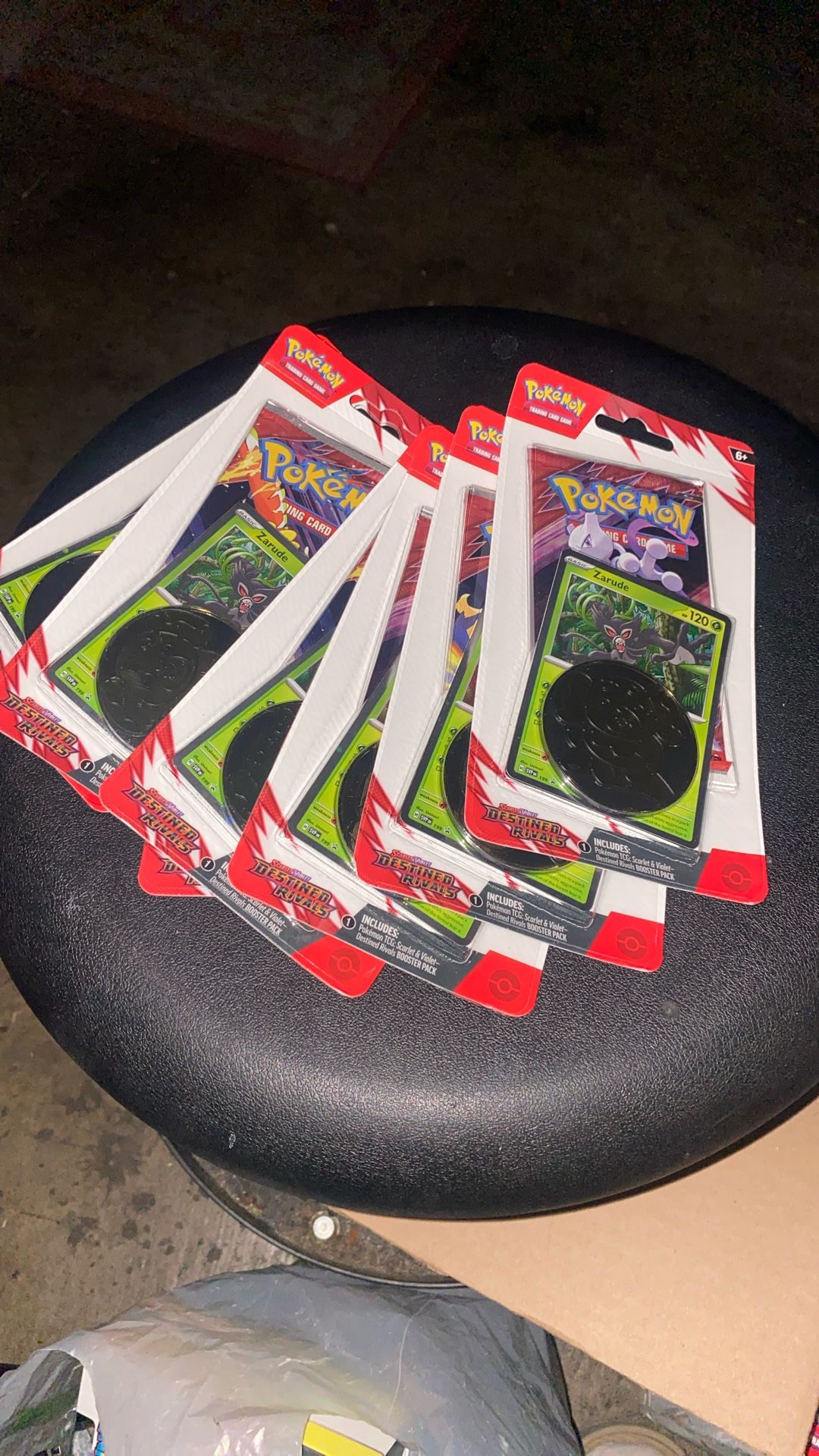 Pokemon Cards! Destined Rivals Checklane Blister