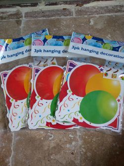3 new happy birthday decoration