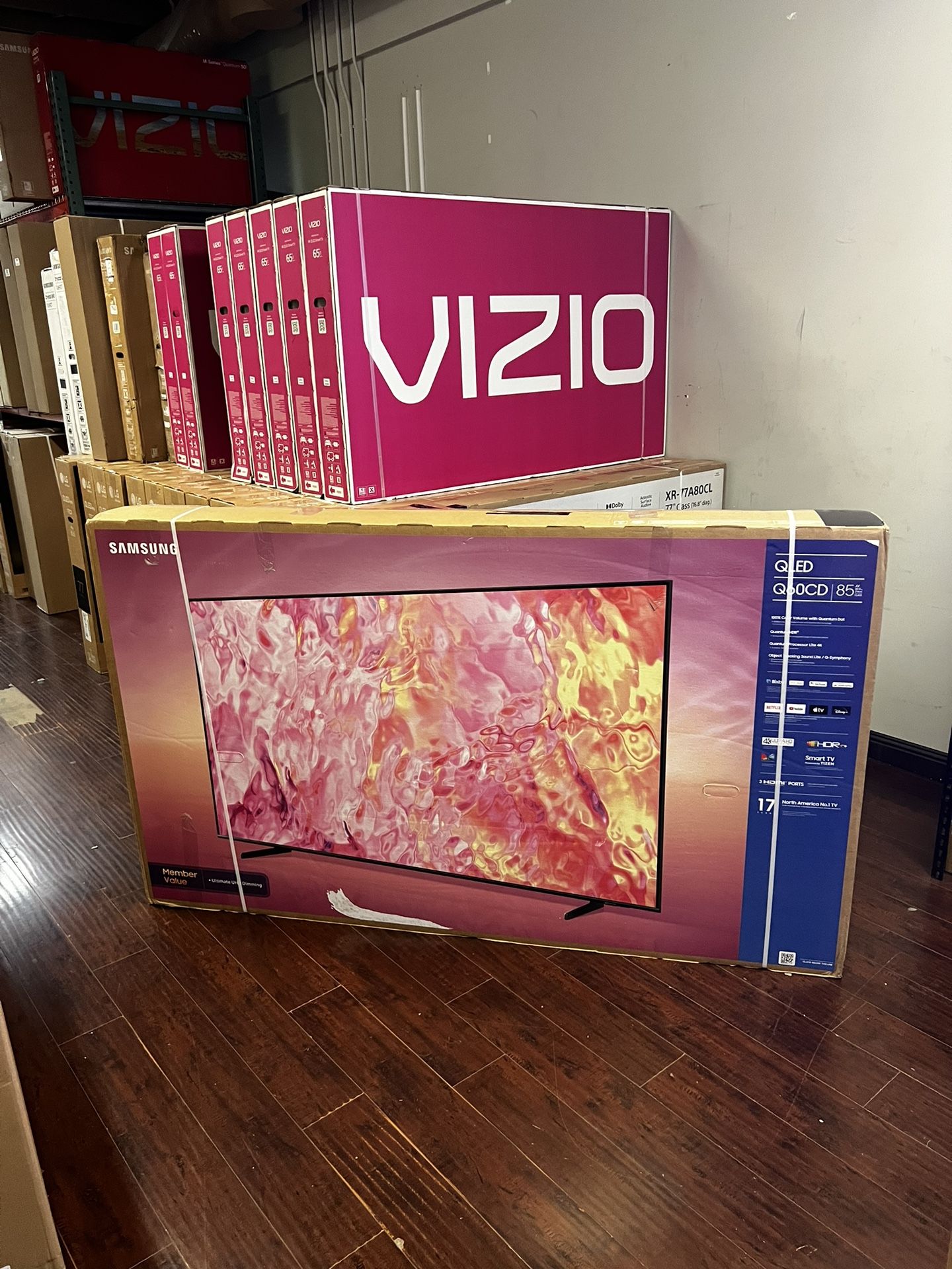 85 INCH SAMSUNG QLED Q60C 2023 SMART 4k TVS BRAND NEW TV