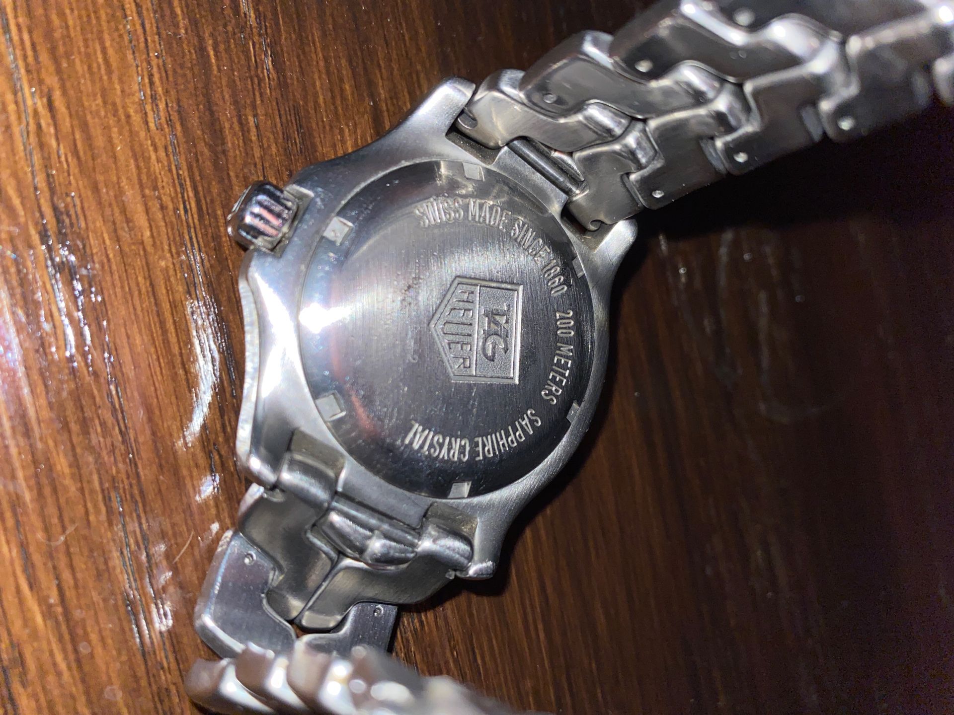Tag Heuer 200 meters sapphire crystal