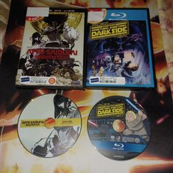 AFRO SAMURAI RESURRECTION DVD & FAMILY GUY STAR WARS BLURAY...VG...SMOKE FREE HOME...$5 FIRM