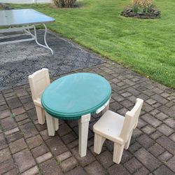 Table And 2 Chairs