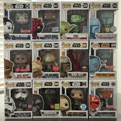 Star Wars Exclusive Funko Pops