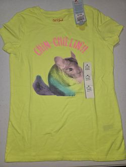 Cat & Jack Girls Graphic T-Shirt Size M (7-8)