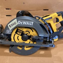 Dewalt 60V Flex Brushless 7 1/4 Worm Drive Saw  (Tool-Only) $300