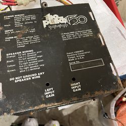 Rockford Fosgate Punch 150 Needs Repair