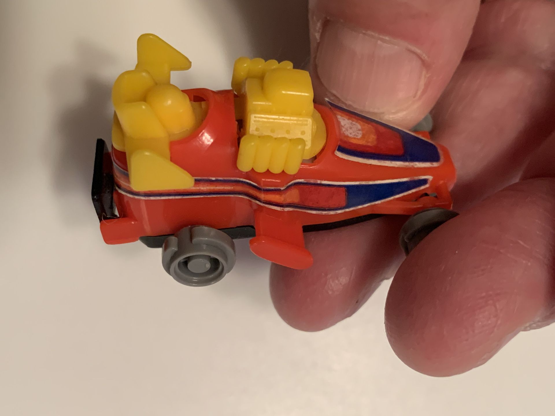 Vintage 1981 TAKARA PENNY RACER—GRIZZLY GASSER PULL-BACK RACER