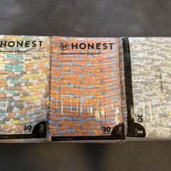 Honest Size 3 Diapers (90)