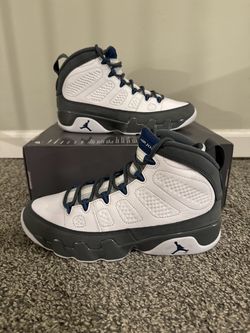 Air Jordan 9 Retro Flint Grey French Blue 2026 Men’s Size 8.5 (SKU: HV4794-100)