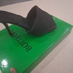 Bottega Veneta Heels Denish Black Washed 