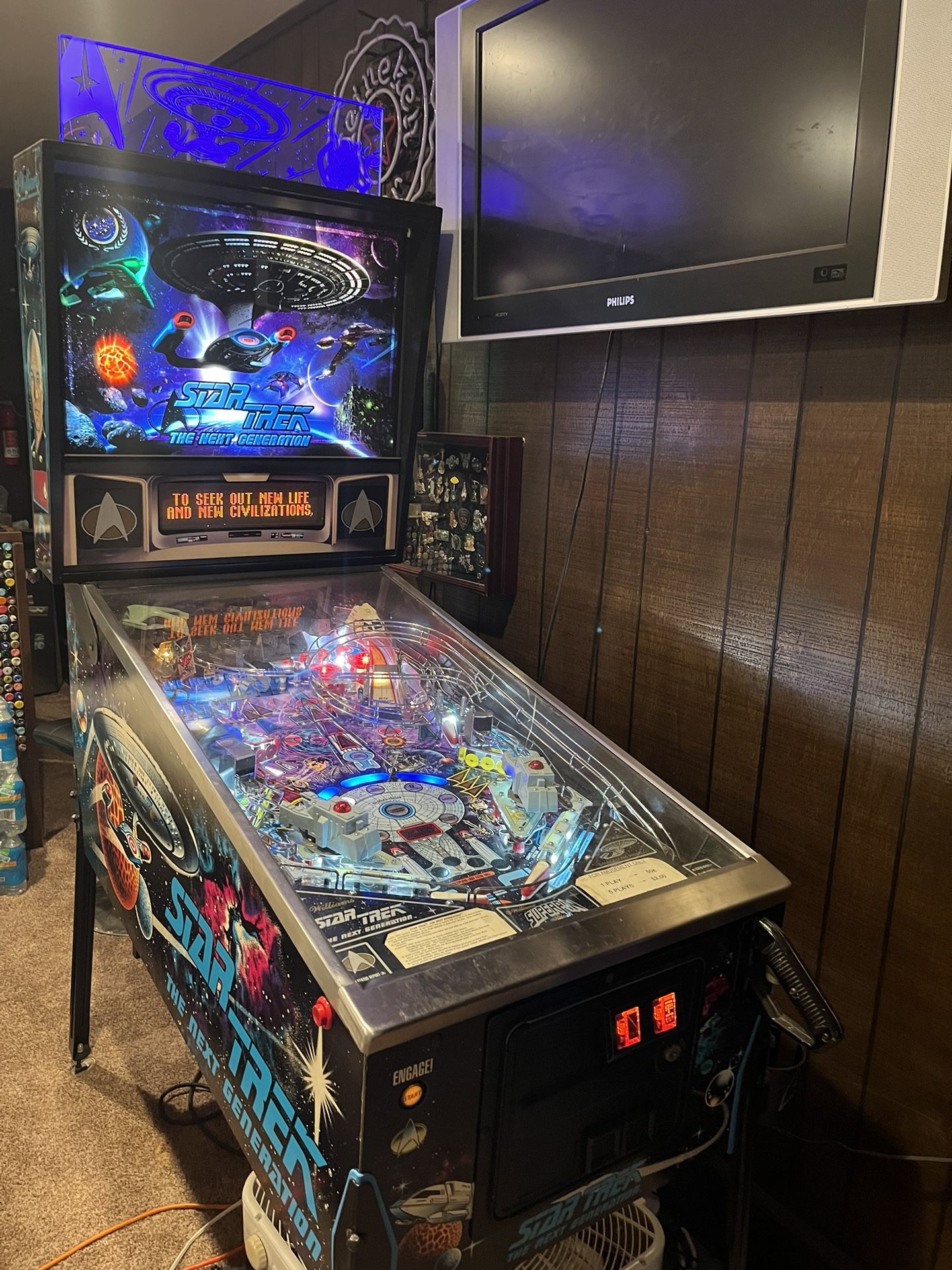 Star Trek Next Generation Pinball Machine