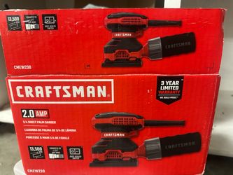 Craftsman CMEW230 1/4 Sheet Palm Sander
