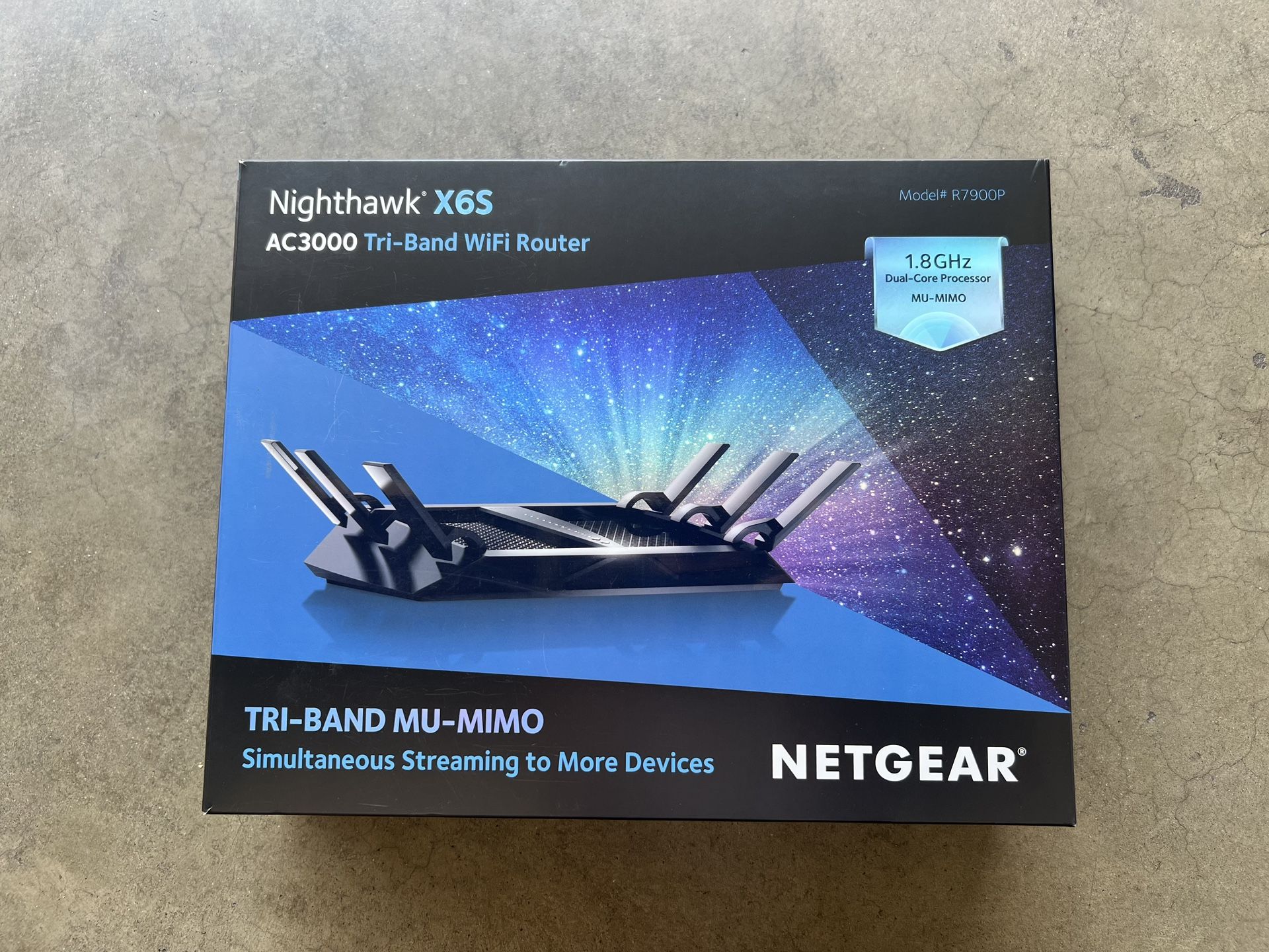 Netgear Nighthawk X6S AC3000 Smart WiFi Router