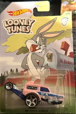 2017 Mattel Hot Wheels, Warner Brothers, Looney Tunes Complete Set of Eight