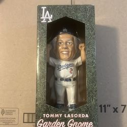 LA Dodgers Tommy Lasorda Garden Gnome bobblehead