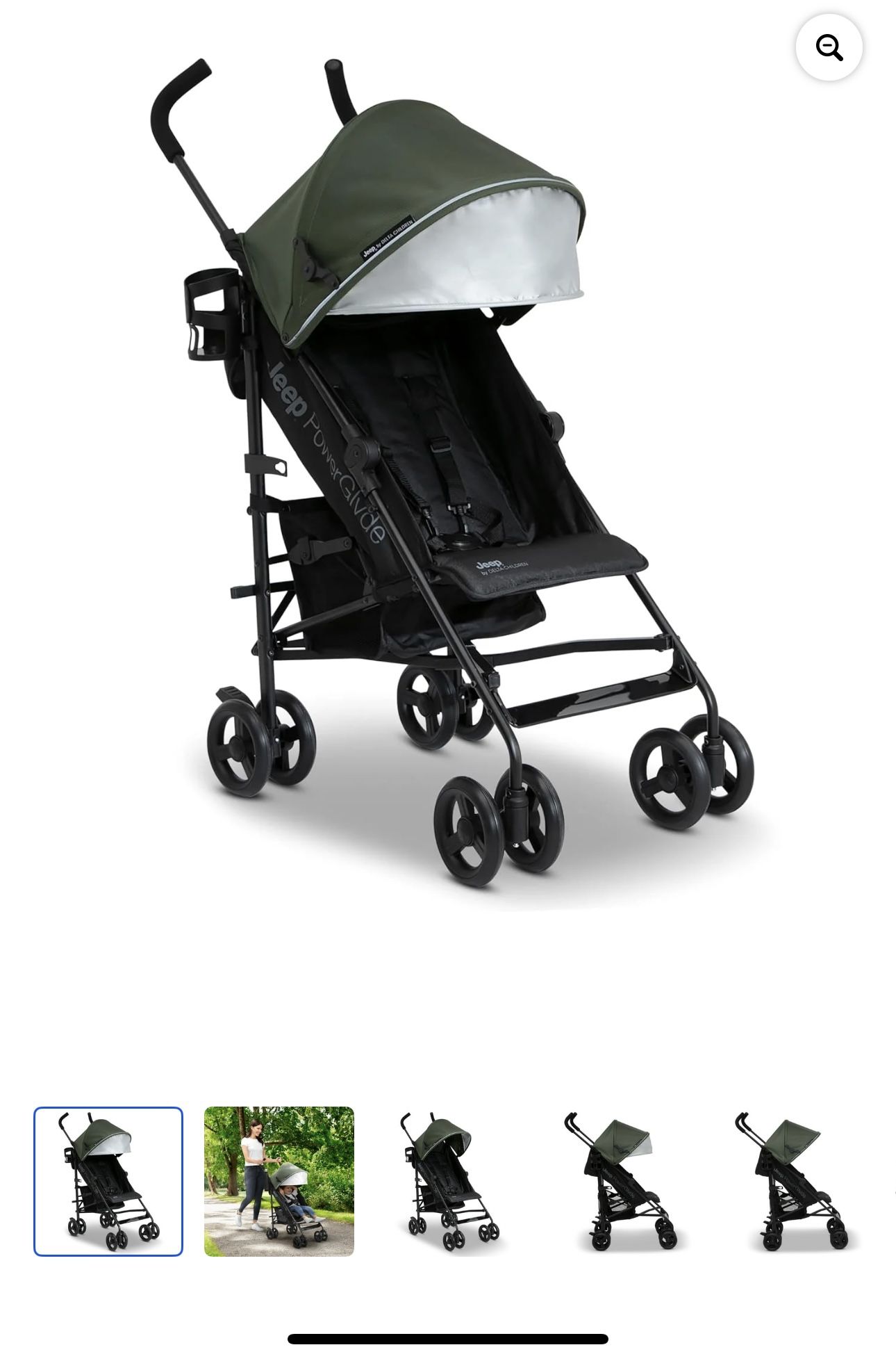 Jeep Power Glyde Stroller
