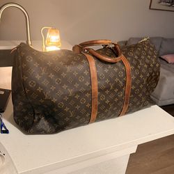 LV Monogram Keepall Bandouliere vintage
