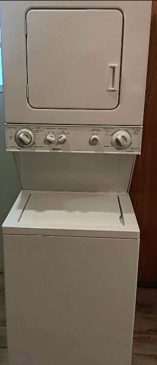 Like New Kenmore Stackable Washer-Electric Dryer Apartment Size