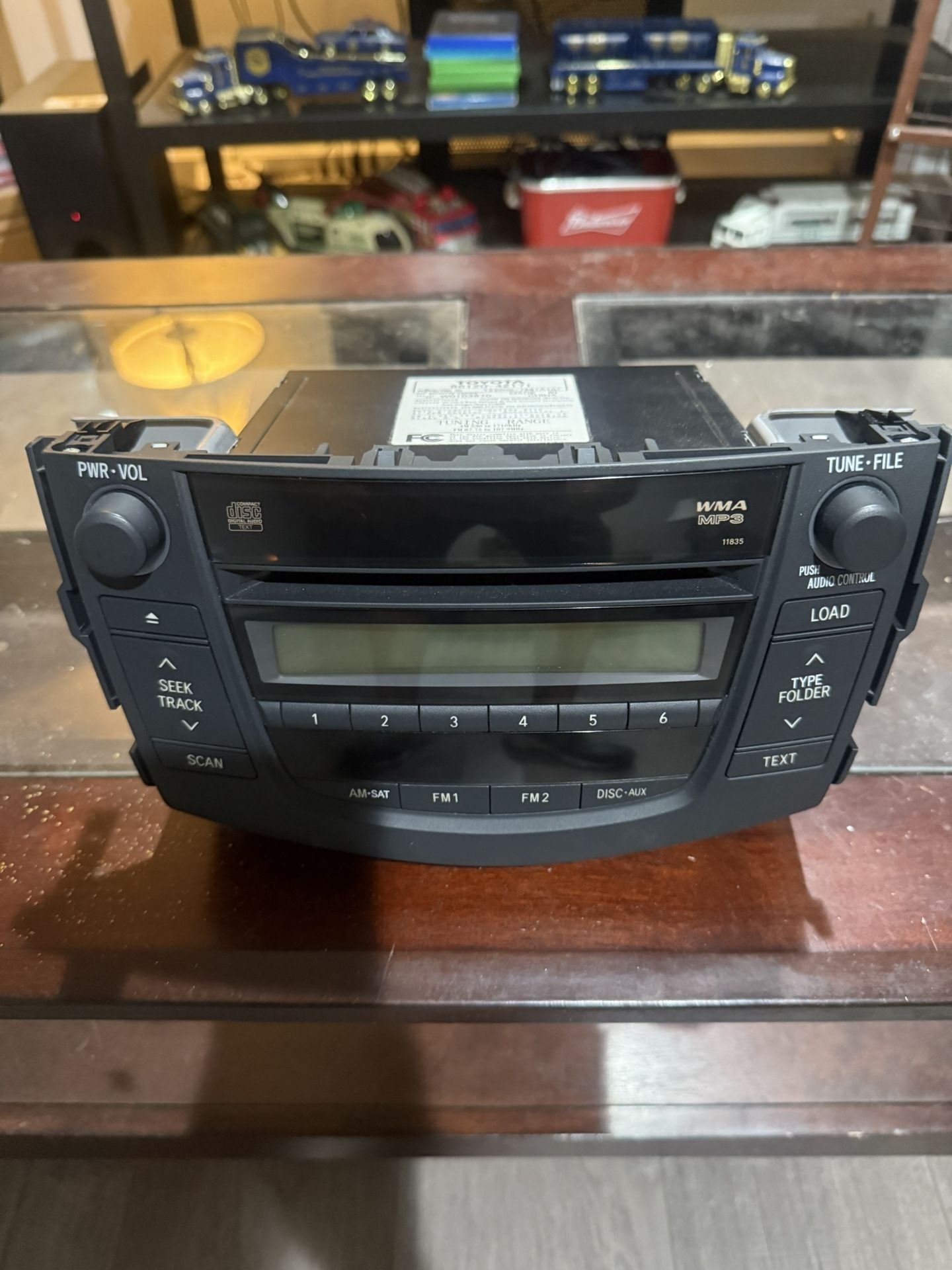 2008 Toyota RAV 4 Radio With Cd Player 