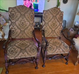 Louis 15 pairs of chairs