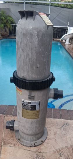 Jandy 250sqFt 125 GPM Single Cartridge Pool w/ Filter CS Series CS250