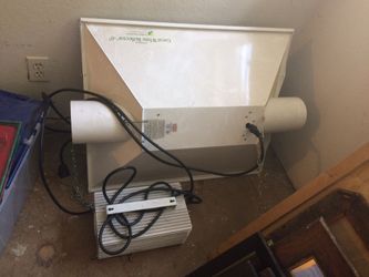 I have eight 1000 watt grow lights eight 4by 8 grow trays and some other stuff water tubs