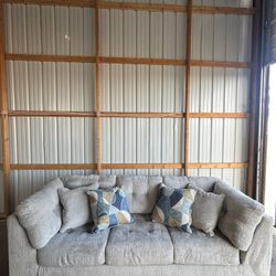 New Ashley Maxon Place Stone Sofa