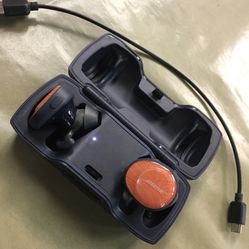 Bose Soundsport Free Truly Wireless Earbuds With Charging Case - Orange