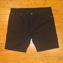 Black Levi’s 501 Shorts