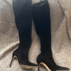 Manolo B High Knee Boots 