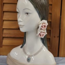 Lladro Porcelain Maja Head Bust Model 4668