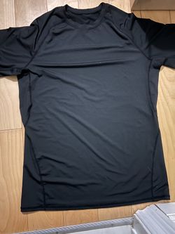 Size XL black compression shirts