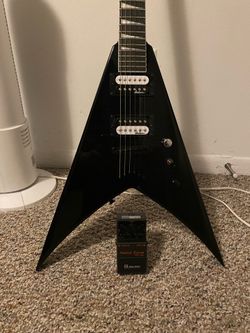 Jackson JS32T king V + boss metal zone waza craft mt2-w