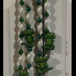 Mardi Gras- Alligator New Orleans Beads