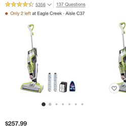 Bissell Crosswave Vacuum Mop Combo