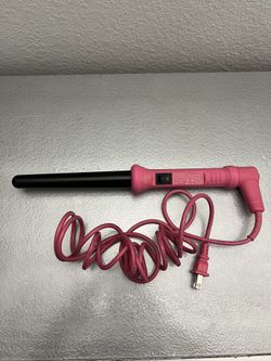 Pink Curling Wand Hot Tools 