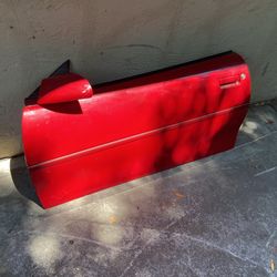 Red Camaro Driver Side Door