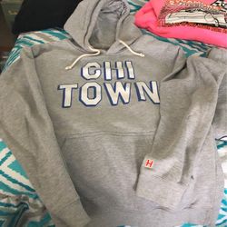 Hoodie, sweatshirt, CHI town