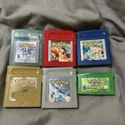 Original Pokemon gameboy games