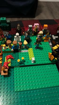 LEGO Minifigures Collection with Baseplates