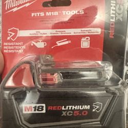 M18 5.0 Resistant Milwaukee Battery