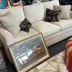 Cream Colored Top Quality Clean Couch 50% Off!
