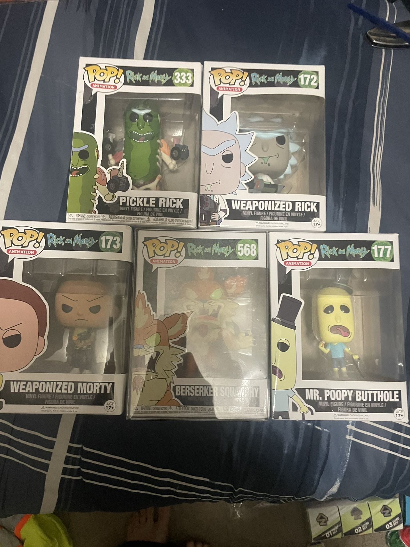 Rick And Morty Funko Pops(can Buy Separate)