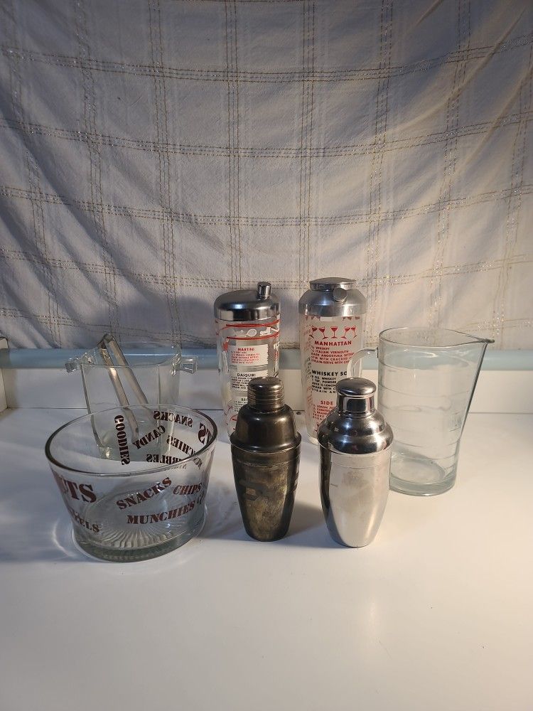 Cool Mid Century Bar Items