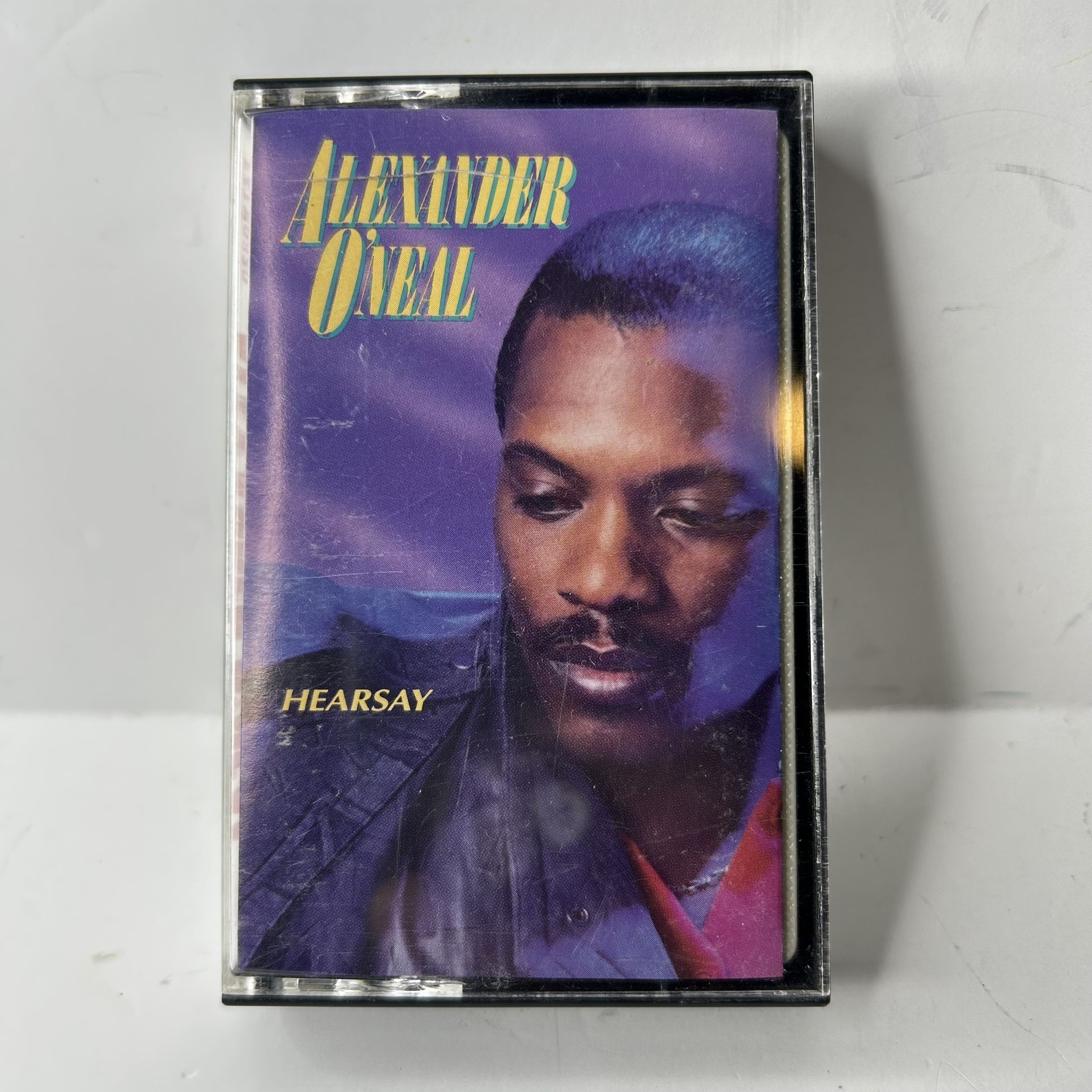 Alexander O'Neal Hearsay Cassette Tape Tested