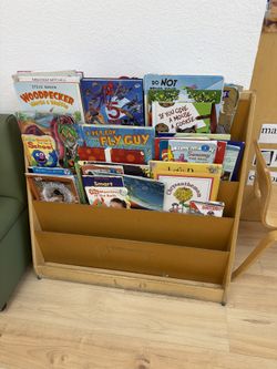 Preschool bookshelves