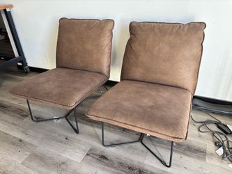 Suede Chairs