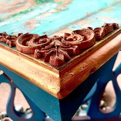 “Electra” Custom Refurbished Parlor Table