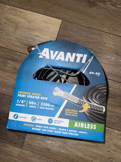 AVANTI 50 ft. High-Pressure Airless Paint Sprayer Hose