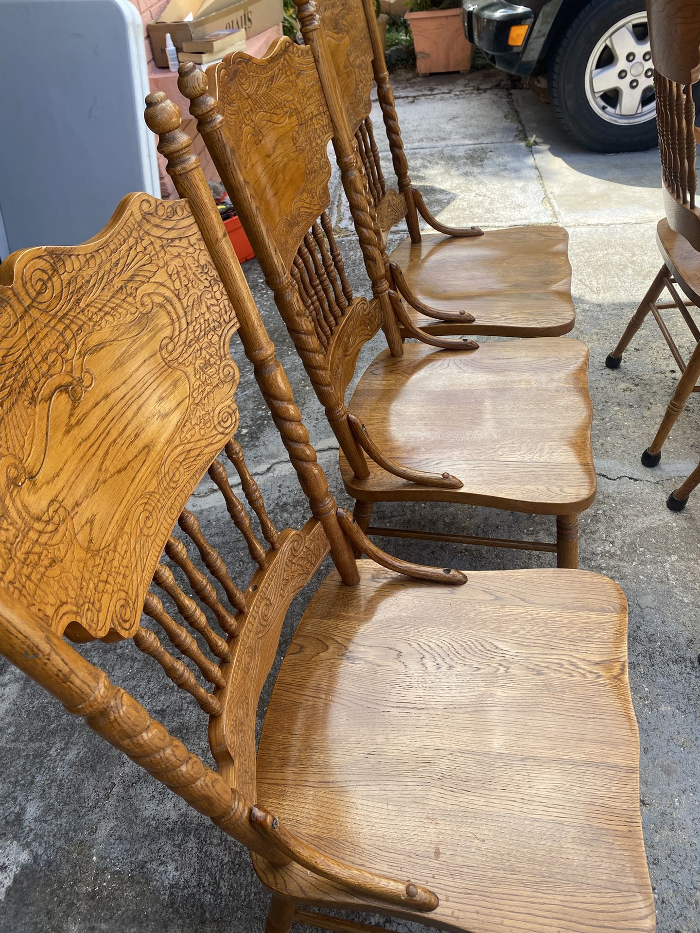 Antique Dining Room ( 5 chairs)